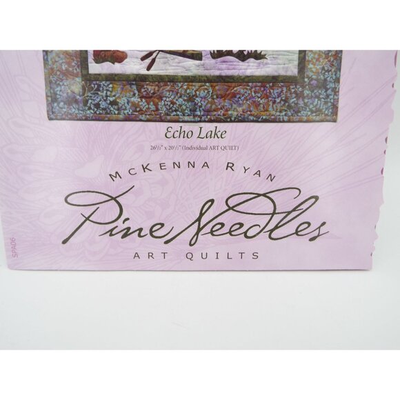 2001 McKenna Ryan Pine Needles Art Quilts Echo Lake Pattern Spring is in the Air - Picture 8 of 12